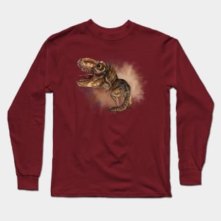 Chibi T-rex Dinosaur Long Sleeve T-Shirt